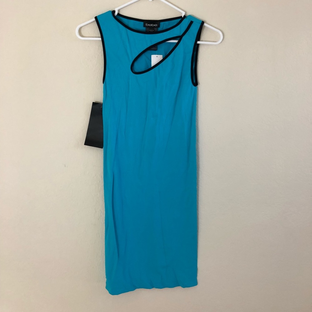 💙 BEBE 💙Blue BodyCon Dress